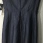 Studio One Women's Size 6 Sleeveless Shift Lined Dress w/Missing Belt Gray NWT