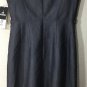 Studio One Women's Size 6 Sleeveless Shift Lined Dress w/Missing Belt Gray NWT