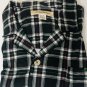 Tommy Bahama Mens Long Sleeve Sleep Shirt Plaid Pajamas Black Red Green NWT