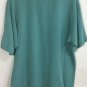 Tommy Bahama Men's Short Sleeves 72% Silk 28% Green Polo Shirt Sz L