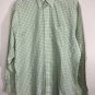 Brooks Brothers Est 1818 Non Iron Men&acirc;��s L/S Green Plaids Checks Dress Shirt Sz L