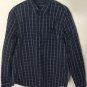 French Connection Men's Long Sleeve Button Up Plaid Shirt Size Large