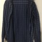 French Connection Men's Long Sleeve Button Up Plaid Shirt Size Large