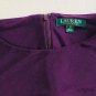 Lauren Ralph Lauren Womens Open Spiral Long Sleeve Ruched Sheath Dress Sz 12 NWT