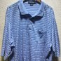 Polo Ralph Lauren Men’s Polo Short Sleeve Blue Striped Shirt Sz XLT