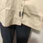 RockPoint Outdoor S/S Button-Up Khaki Brown Shirt Womens Size 2XL, 3XL NWT