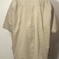 RockPoint Outdoor S/S Button-Up Khaki Brown Shirt Womens Size 2XL, 3XL NWT
