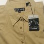 RockPoint Outdoor S/S Button-Up Khaki Brown Shirt Womens Size 2XL, 3XL NWT