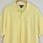 Brooks Brothers Est 1818 Men's Polo Original Fit Yellow Cotton S/S Shirt Sz L