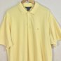 Brooks Brothers Est 1818 Men's Polo Original Fit Yellow Cotton S/S Shirt Sz L