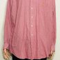 Lauren Ralph Lauren Mens Crest Crown Logo Multicolor Check Dress Shirt Sz L