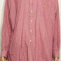 Lauren Ralph Lauren Mens Crest Crown Logo Multicolor Check Dress Shirt Sz L