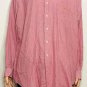 Lauren Ralph Lauren Mens Crest Crown Logo Multicolor Check Dress Shirt Sz L