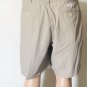 Vineyard Vines Club Men's Size 38 Beige Flat Front Cotton Shorts