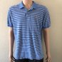 Polo Ralph Lauren Blue With White Stripes Short Sleeve Polo Shirt mens XL