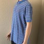 Polo Ralph Lauren Blue With White Stripes Short Sleeve Polo Shirt mens XL