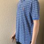 Polo Ralph Lauren Blue With White Stripes Short Sleeve Polo Shirt mens XL
