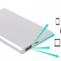 Ultra-Slim 10000mAh Power Bank Charger USB External Battery for Android or OS