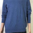 Club Room Mens 100% Cashmere V-Neck Pullover Sweater Blue Sz L Club Room Mens 100% Cashmere V-Neck Pullover Sweater Blue Sz L
