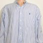 Ralph Lauren Classic Fit Mens Striped Dress Shirt Size XL