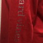Vineyard Vines Women's Red Silver Logo Cotton Long Sleeve Pullover T-Shirt Sz M