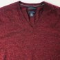 Banana Republic Extra Fine Merino Wool Mens V-Neck Pullover Sweater Size XL