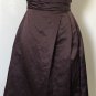 Vineyard Collection Women's Brown Strapless Dress Sz 8