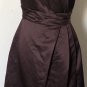 Vineyard Collection Women's Brown Strapless Dress Sz 8