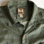 Tommy Bahama Mens 100% Silk Check Short Sleeve Button Down Shirt Size M.