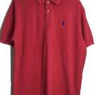 Polo Ralph Lauren Men's Short Sleeve Red Polo Shirt Size XL