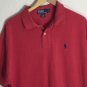 Polo Ralph Lauren Men's Short Sleeve Red Polo Shirt Size XL