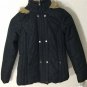 Krush Faux Fur Puffer Jacket Hoodie Coat Women's Size Small New