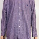Ralph Lauren Blake Mens Multicolor Check Dress Shirt Size L