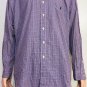 Ralph Lauren Blake Mens Multicolor Check Dress Shirt Size L