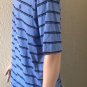 Polo Golf Ralph Lauren 100% Pima Cotton Size L Mens Short Sleeve Stripe Shirt