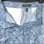 LRL Ralph Lauren Jeans Co.Women&acirc;��s Blue Dye Print Shorts Sz 16