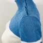 Calvin Klein Jeans Womens Mock Neck Cream & Blue Sweater Sz M