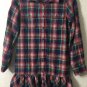 Ralph Lauren Girls Long Sleeves Plaid Shirt Dress Size 14