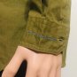 Columbia Sportswear Co Mens Olive Green Check Omni Shield Button Up Shirt Size L