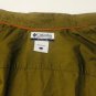 Columbia Sportswear Co Mens Olive Green Check Omni Shield Button Up Shirt Size L
