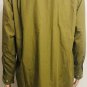 Columbia Sportswear Co Mens Olive Green Check Omni Shield Button Up Shirt Size L