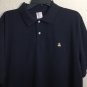 Brooks Brothers 1818 Performance Men's Polo Original Fit Blue Shirt Sz L