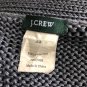 J.Crew Womens 100% Polyester V Neck Cardigan Gray Shimmer Sz XS