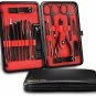 18pcs Manicure Pedicure Set Nail Clippers Callus Remover Kit Hand Foot Care US