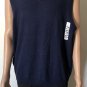 Turnbury Extra Fine Wool Biella Yarn Men's V-Neck Sweater Vest Blue Sz XL