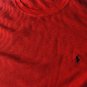 Polo Ralph Lauren Mens L/S Solid Crewneck Thermal Waffle Pullover Red Shirt XL