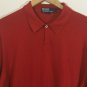 Polo Ralph Lauren Men's Long Sleeve Polo Shirt Solid Red Size Large