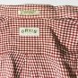 Orvis Sporting Traditions Mens Red & White Plaid Dress Shirt Sz L