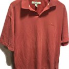 Tommy Bahama Men’s Short Sleeves Orange Pima Cotton Blend Polo Shirt Sz L Tommy Bahama Men’s Short Sleeves Orange Pima Cotton Blend Polo Shirt Sz L