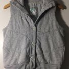 Old Navy Women's Full Button Winter Vest Cotton Polyester Gray Sz M Old Navy Women's Full Button Winter Vest Cotton Polyester Gray Sz M